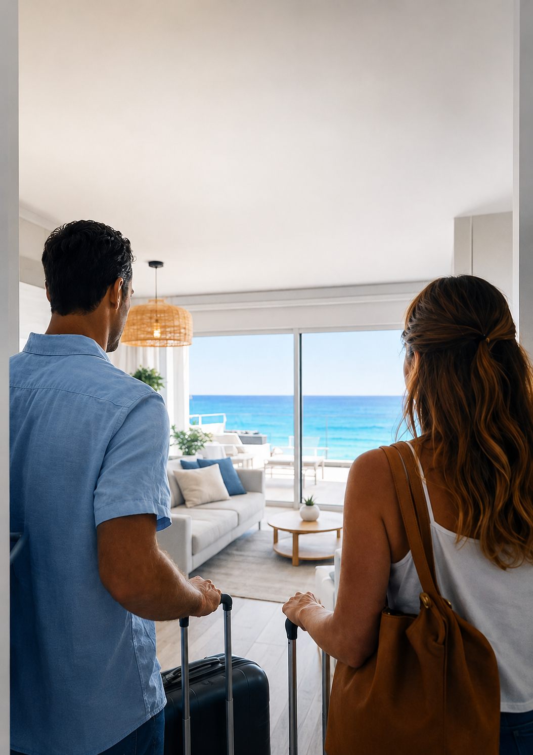 Aankomst bij een Spaanse woning